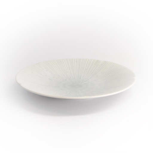 [16396] Sky White Plate 21.5x3.1cm TN-7018/W 16396 6/36