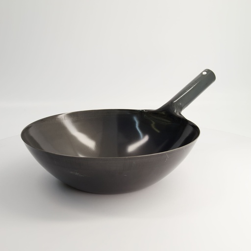[18732] Kitchen Iron Wok  IH Bottom flat 30cm (HB-4225) 1/10