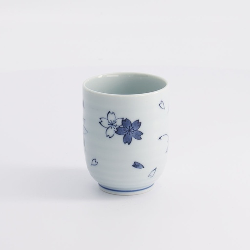[22450] Cup 6.5x7.5cm 160ml Blue/White YW-17726/C 10/120