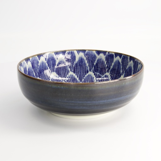[18893] Ohuke Dahlia Bowl 21.5x8cm 1850ml FK-2107/C 2/12
