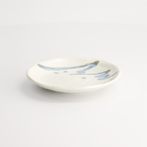 [18953] Koshoku Marche Plate 13.2x2cm 25060006 6/96