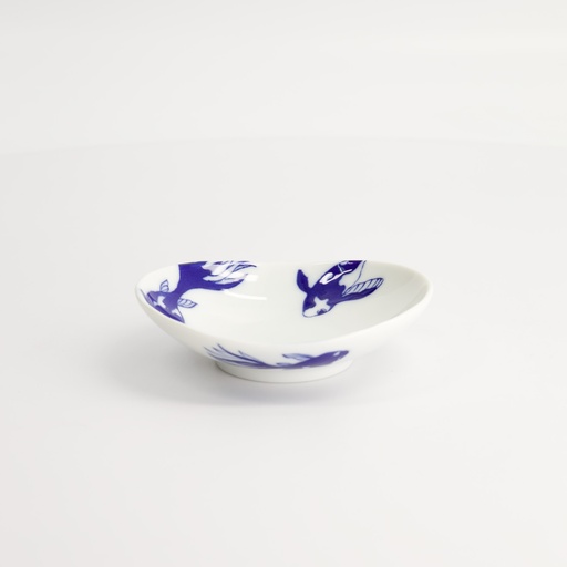 [18983] Goldfish Plate 11x10x3cm KIG35DF 10/160