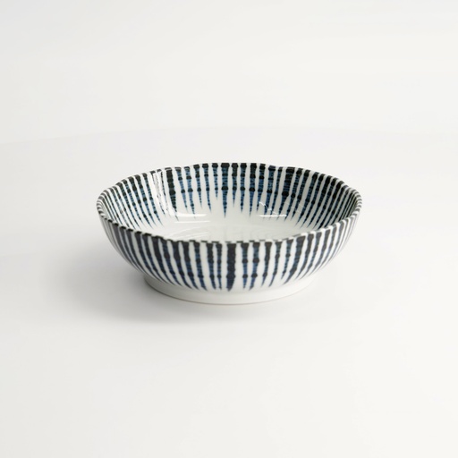 [18998] Shin Tokusa Bowl 15.6x4.8cm 430ml FK-2105 12/72