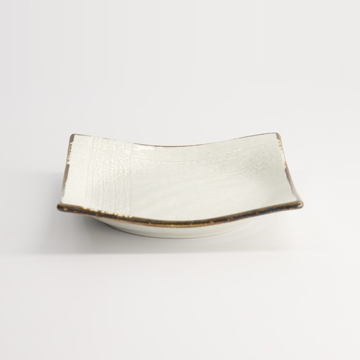 [18850] Hime Kobiki Square Plate 13.5x13.5cm 18850 6/72