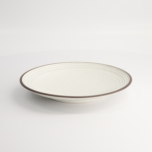 [18858] Hime Kobiki Plate 22.5cm 18858 6/36
