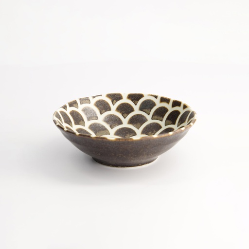 [20332] Iga Matte Mermaid Design Bowl 14.5x4.4cm 250ml PH-16923/IM 6/96