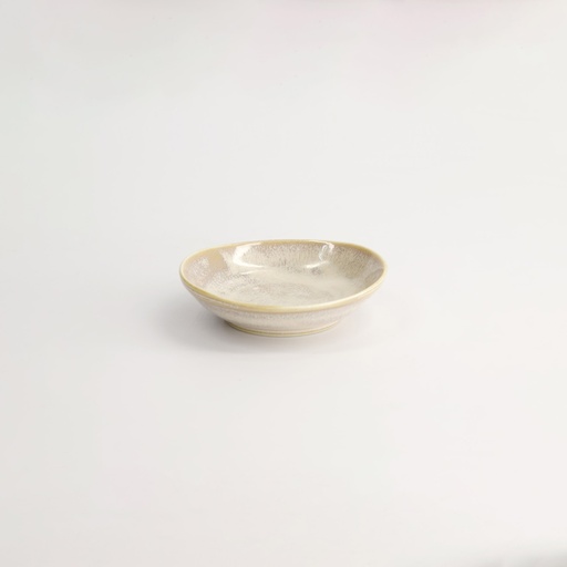 [20366] Titanium Matte Oval Sauce Dish 10x2.6cm YW-7202/TM 12/240