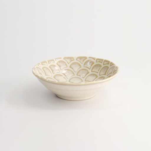 [20372] Titanium Matte Mermaid Design Bowl 14.5x4.4cm 250ml PH-16923/TM 6/96