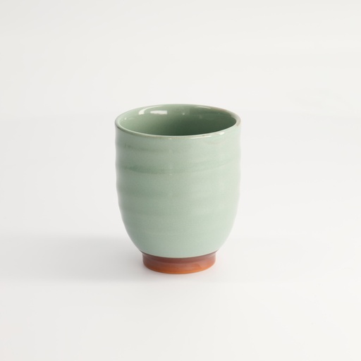 [20660] Craft Cup 7x8.4cm 200ml Yunomi Sencha Blue Gray 10/100