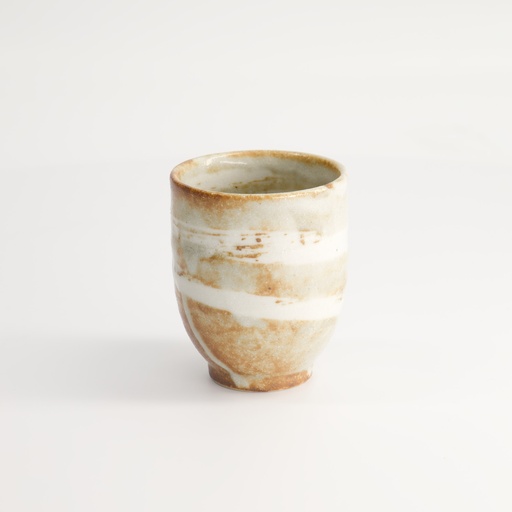 [20661] Craft Cup 7x8.4cm 200ml Yunomi Shino 10/100