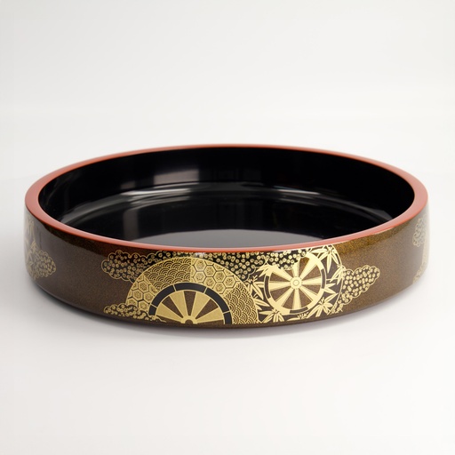 [20723] Sushi Oke Outer 43.5x6.6cm Inner 41.1x5cm No.14 Kazaguruma 20723 1/10
