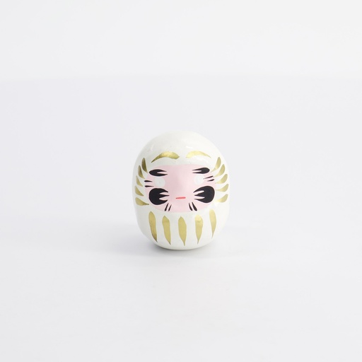 [20708] Daruma White 6cm DW/6 1/100