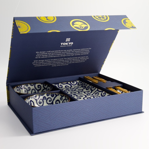 [22508] Ten Karakusa Sushi Giftset 13A 8pcs 22508 1/6