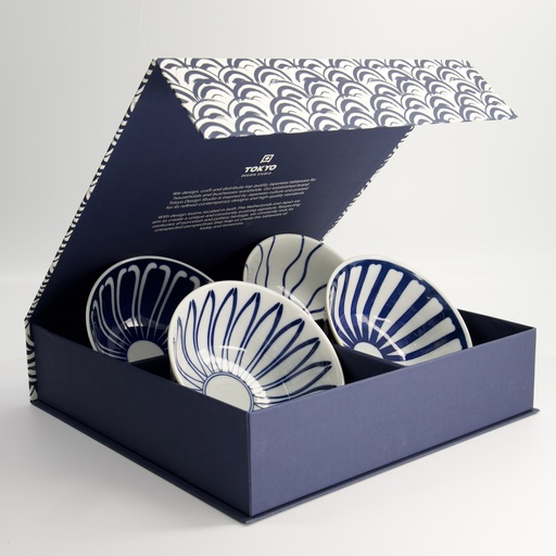[22526] Mixed Bowls 4pcs Bowl Giftset 15x7cm 550ml 19A 22526 1/6