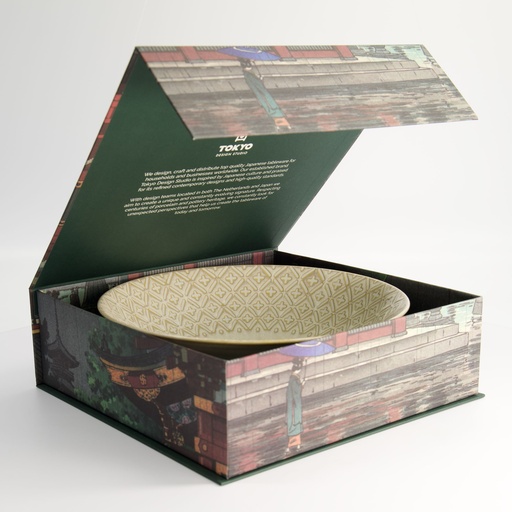 [22551] Mixed Bowls 1pce Giftset 25.4x7.8cm 1600ml White Titanium 6D 22551 1/6