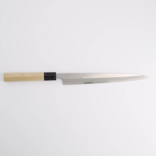 [21380] Knife Masamoto Cobalt Steel Eight Layers Yanagi 24cm 1/1