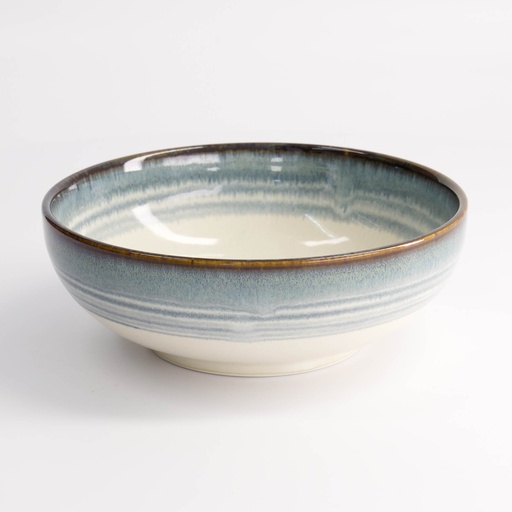 [21472] Unkai Bowl 17.5x6.2cm 800ml White 21472 4/32