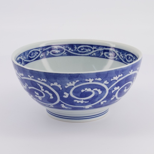 [21487] Mixed Bowls Dami Karakusa Ramen 19x8.5cm 1250ml 10/40