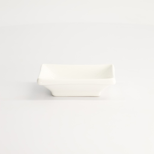 [7163] White Series Sauce Plate 10x6x2.3cm White  A0312 12/96