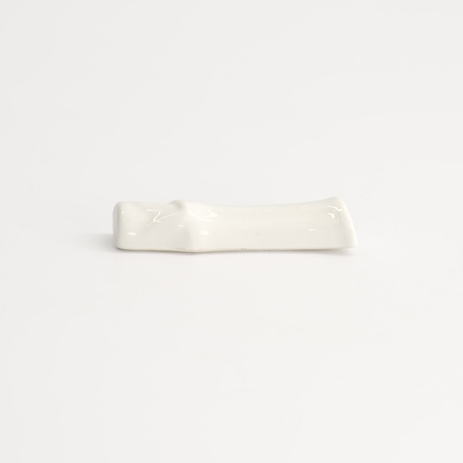 [7171] White Series Chopsticks Rest 7x2x1.7cm White A0244 24/360