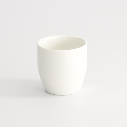 [7177] White Series Sake Cup 4.9x4.8cm 50ml White A1888 12/144