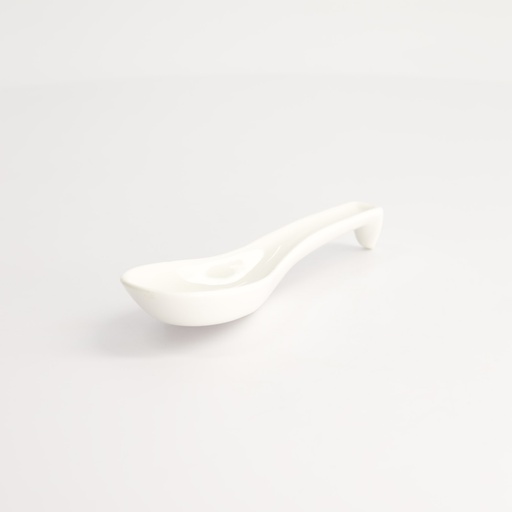 [7473] White Series Spoon 14.5x4.5cm White A5217 12/216