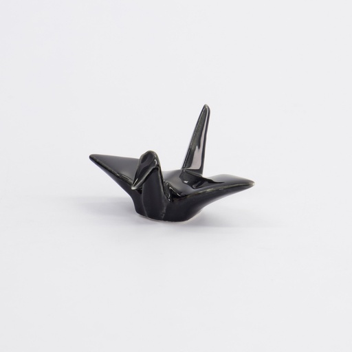 [7348] Chopsticks Rest Crane Black   A11885/W13 12/288