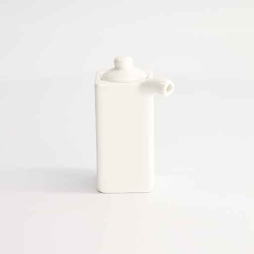[7855] White Series Sauce Dispenser 4.5x10.5cm 85ml  White  A5381 6/72