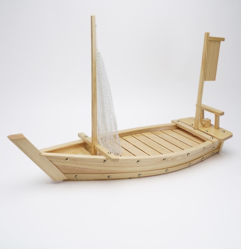 [8407] Wooden Sushi Boat 91x30cm MC-90 1/4