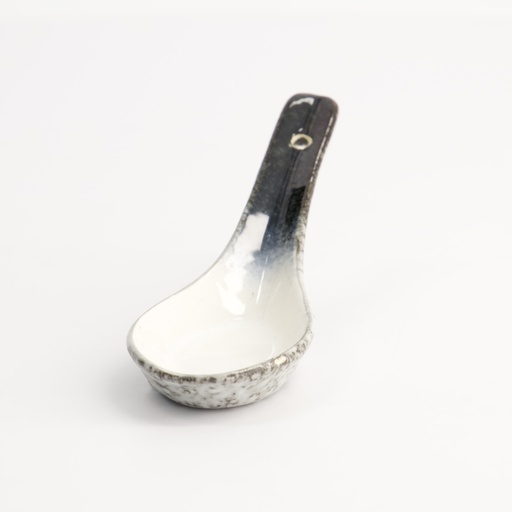 [7454] Tajimi Spoon Blue/White 13.5cm E485-0-0101 12/360