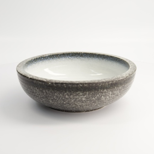 [7452] Tajimi Blue/White Bowl 23.3x8cm 1500ml E485-B-0124  1/12