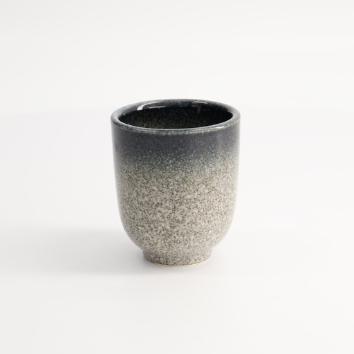 [7996] Tajimi Blue/Grey Cup 200ml 7x8.5cm E466-44 6/72
