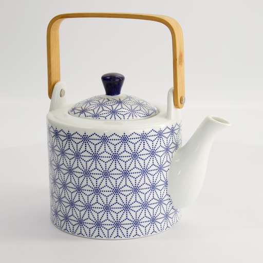 [15637] Nippon Blue Teapot 1.3-1.4lt Star 15637 1/8
