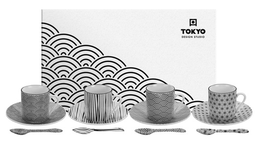 [17997] Nippon Black Espresso Giftset 12pcs 80ml 17997 1/6