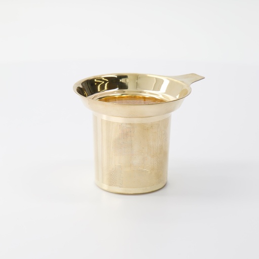 [16969] Golden Strainer for Mug 340ml 10.4x7.3cm 16969 6/96