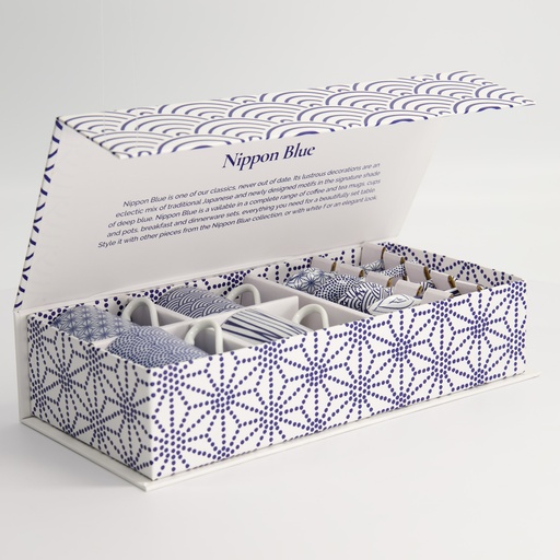 [17328] Nippon Blue Espresso w/Giftbox 12pcs 80ml 17328 1/6