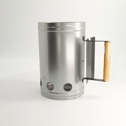 [20600] Konro Grill Charcoal Chimney 17x27cmh 1/6