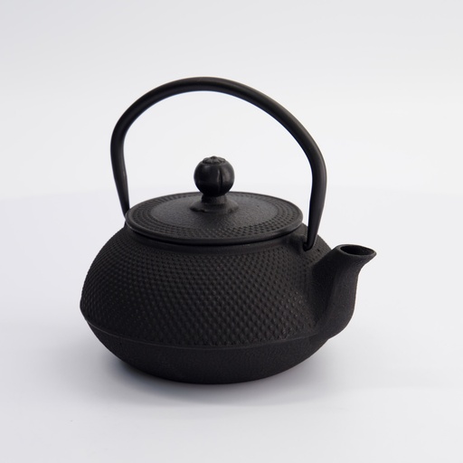 [4284] WY Tea Kettle Iron Arare 0.6L BLACK  1/8