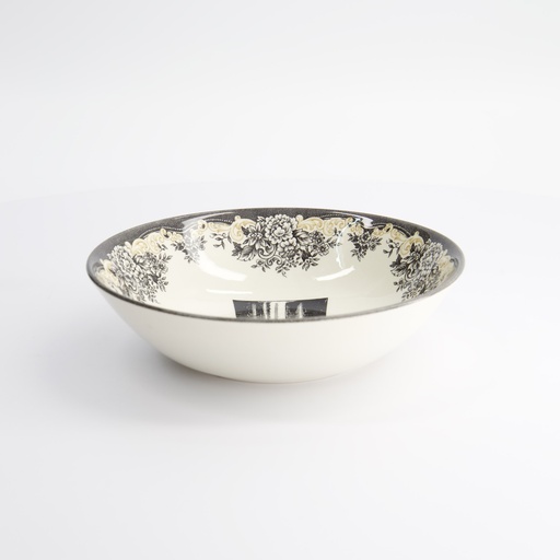 [20175] Skull Design Top Hat Deep Cereal Bowl 19x5cm 700ml 20175 6/6