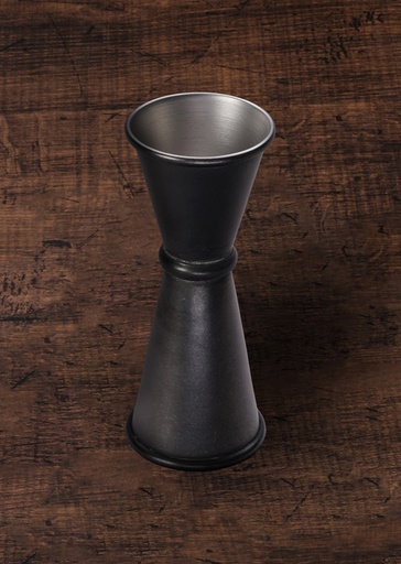 [17240] CP Vintage Black Measure Cup ml