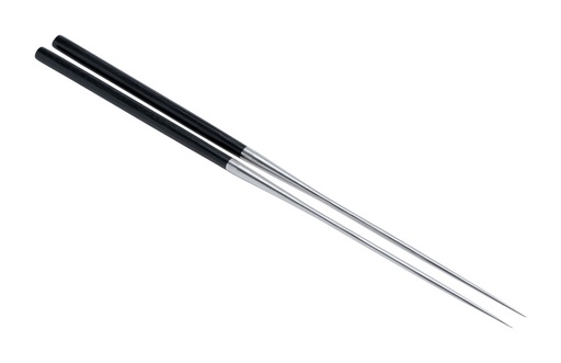 [17486] Tamahagane Moribashi Chopsticks Wooden Mikarta Handle 31.6cm TM-1150 1/1