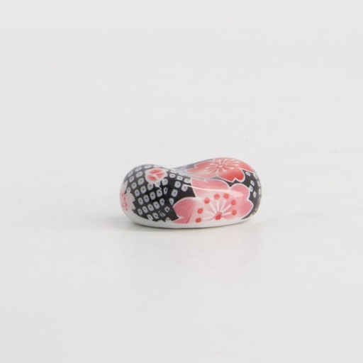 [21101] Chopsticks Rest Sakura Black D1-2 12/480