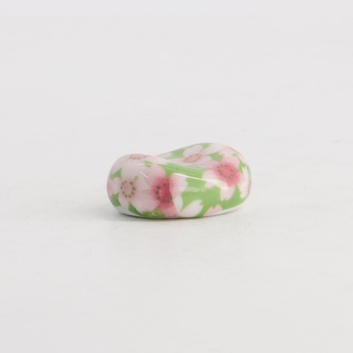 [21104] Chopsticks Rest Sakura Pink/Green D1-5 12/480