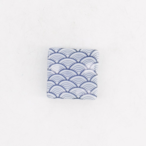[21108] Chopsticks Rest Wave Blue D2-3 12/480