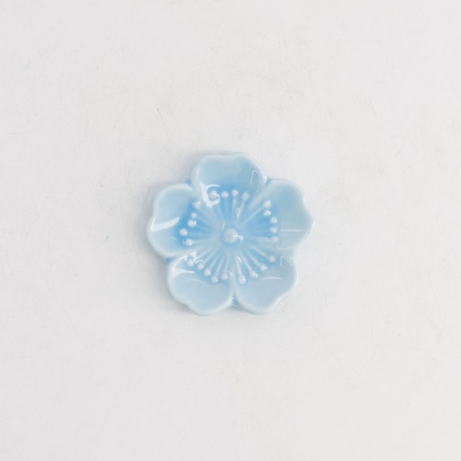 [21142] Chopsticks Rest Sakura Light Blue D21-3 12/480