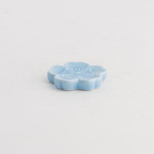 [21142] Chopsticks Rest Sakura Light Blue D21-3 12/480