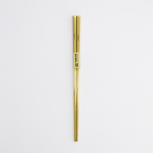 [17926] Chopstick 1pair Stainless Steel Gold 17926 50/500