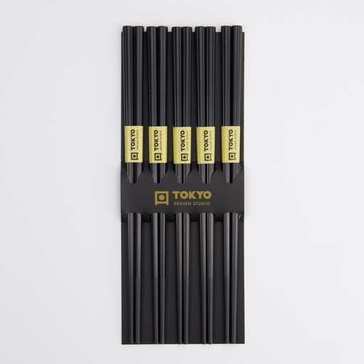 [17933] Chopstick Set/5 Polymer Glassfibre Round Shape A4-D290 10/100