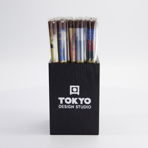 [18350] Chopstick 50pair Assorted Design 18350 1/8