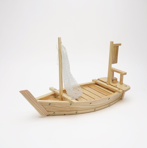 [8421] Wooden Sushi Boat 61x23.5cm MC-60 FZ-60 1/8